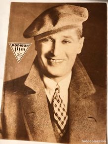 Cinéma: POPULAR FILM ABRIL 1930 NUM 195 MAURICE CHAVALIER